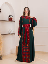 Nasma Green Thob Dress