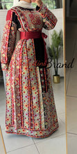 Very Luxurious Black and Red Malak Like Thob with Qasab Thread and Satin Details