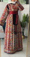 Very Luxurious Black and Red Malak Like Thob with Qasab Thread and Satin Details