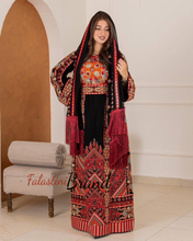 Unique Design Malak thobe with Luxurious Embroidery and Head Scarf